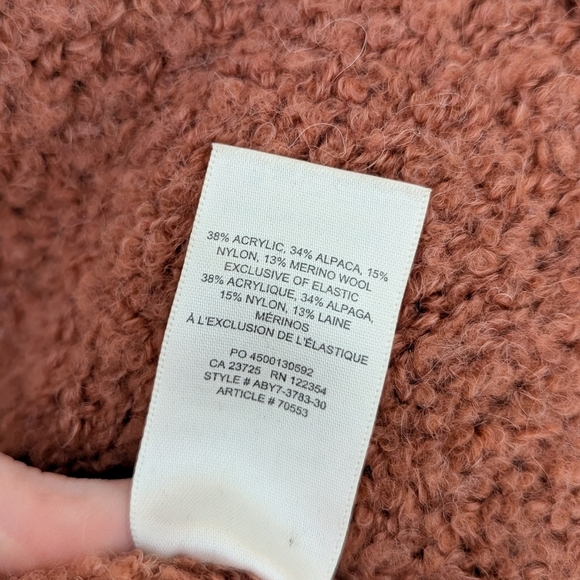 WILFRED Marilyn Sweater Alpaca Orange Wool Artitzia - Picture 11 of 11